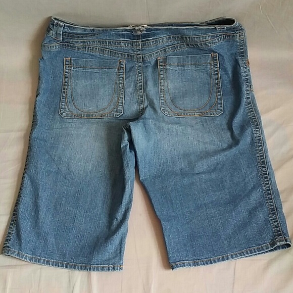 Venezia Short Blue Jeans Size 22 Denim - Picture 3 of 5